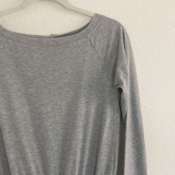 Women's Off Shoulder Jumpsuit Gray Size Small - Picture 2 of 10